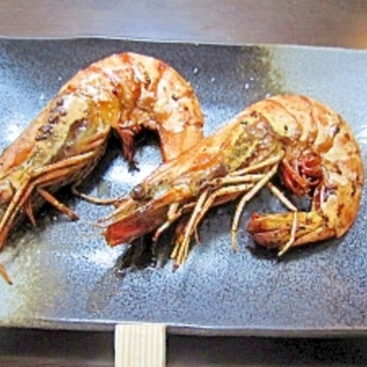 有頭海老の塩焼き レシピ 作り方 By まろんぱんまん 楽天レシピ 有頭海老の塩焼き レシピ 作り方 By まろんぱんまん 楽天レシピ